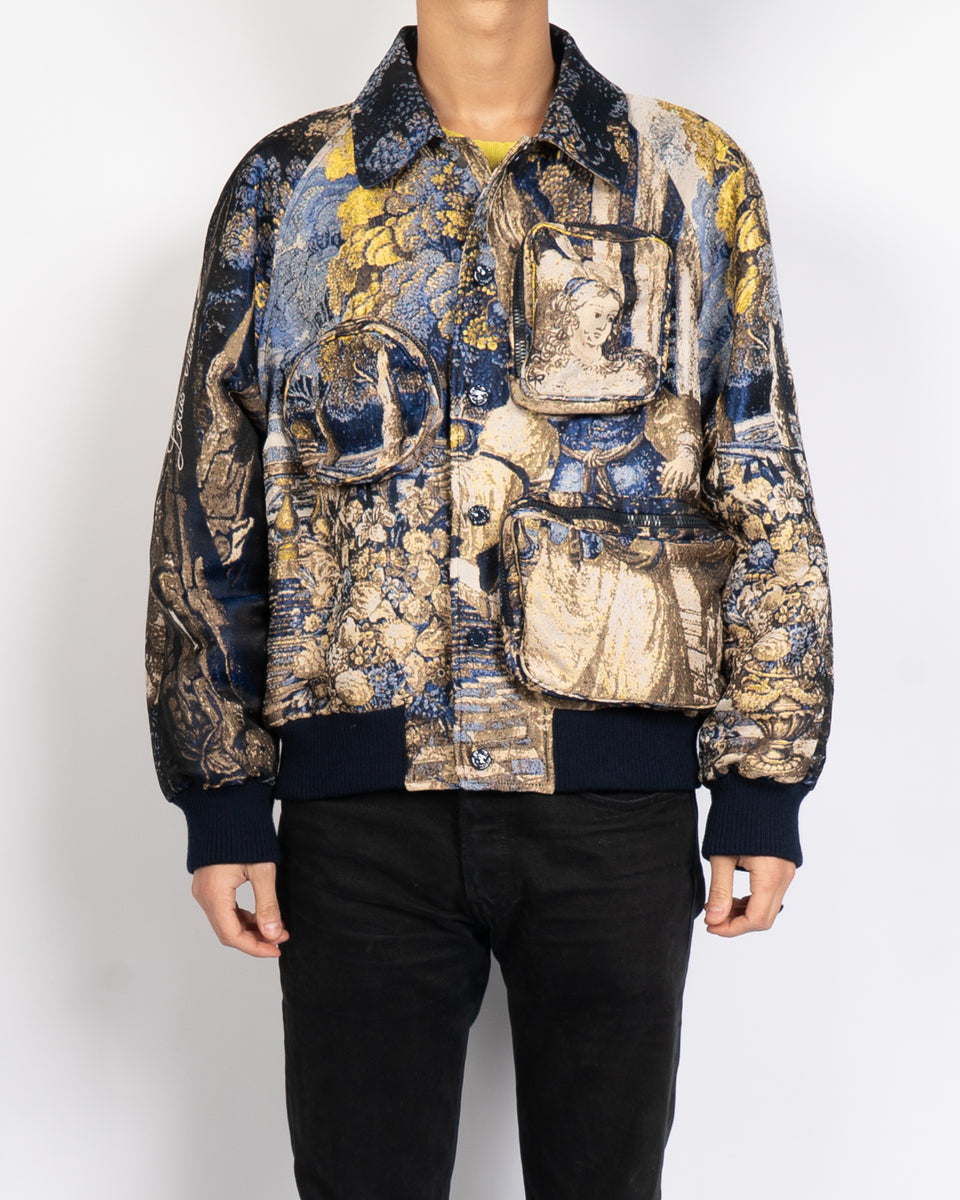 Louis Vuitton FW20 Special Edition Tapestry Bomber