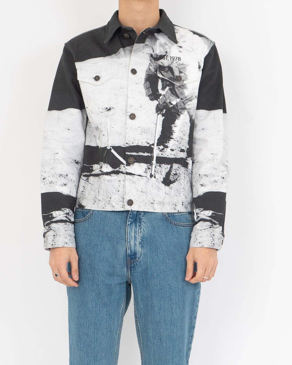 SS19 Moon Landing Denim Jacket – Backyardarchive