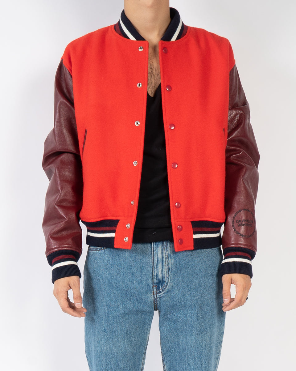 SS19 Red College Bomber – Backyardarchive