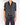 SS18 Waistcoat in Striped Viscose