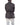 FW18 Oversized Military Jacket with Leather Insert in Black Cotton