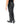 SS19 Flared Lasercut Trousers in Black Leather
