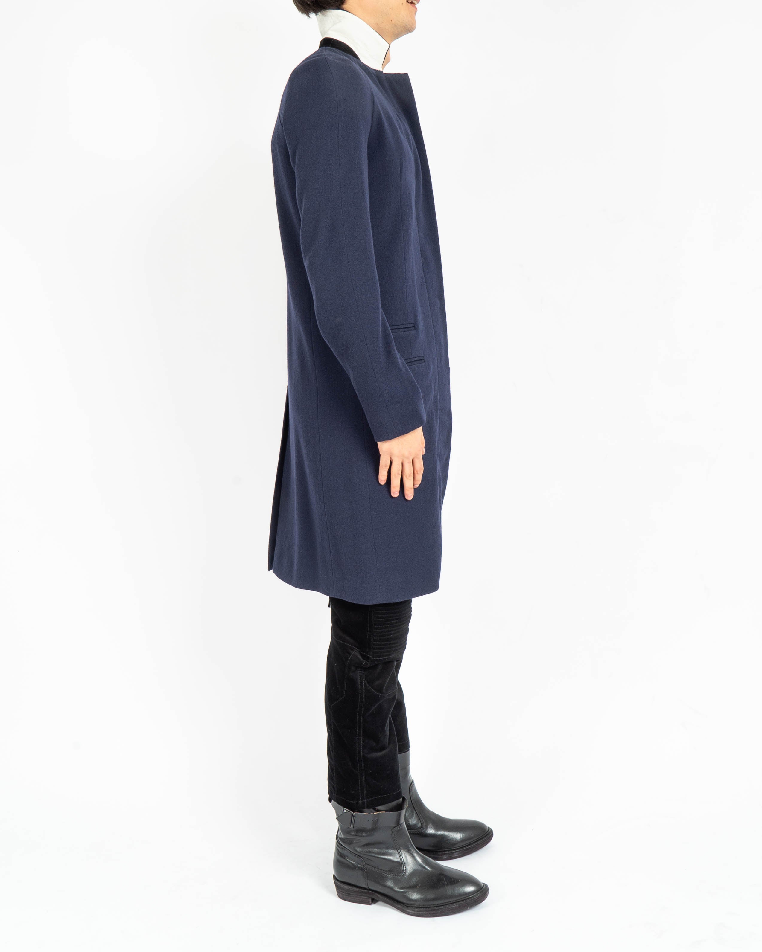 FW17 Blue Raglan Workwear Coat