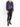 SS17 Distressed Zip-up Hoodie Purple