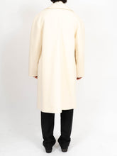 Load image into Gallery viewer, FW20 Oversized Ivory Peacoat