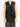 SS15 Oversized Biker Waistcoat in Black Suede & Viscose
