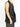 SS15 Oversized Biker Waistcoat in Black Suede & Viscose