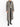 FW16 Black & White Boucle Long-Coat