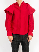 Load image into Gallery viewer, FW19 Red Drape Shirt