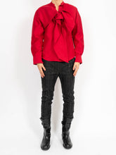 Load image into Gallery viewer, FW19 Red Drape Shirt