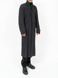 SS17 Grey Linen Coat