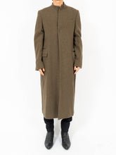 Load image into Gallery viewer, FW20 Khaki Wool Coat
