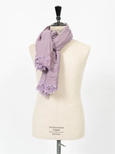 Load image into Gallery viewer, Lilac Wool Scarf