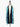 Black & Blue Intarsia Scarf