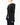 FW18 Distressed Round Shoulder Jacket in Black Silk Satin and Viscose