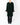 FW13 Collarless Overcoat in Green Wool