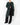 FW14 Collarless Overcoat in Grey & Green Boucle Wool
