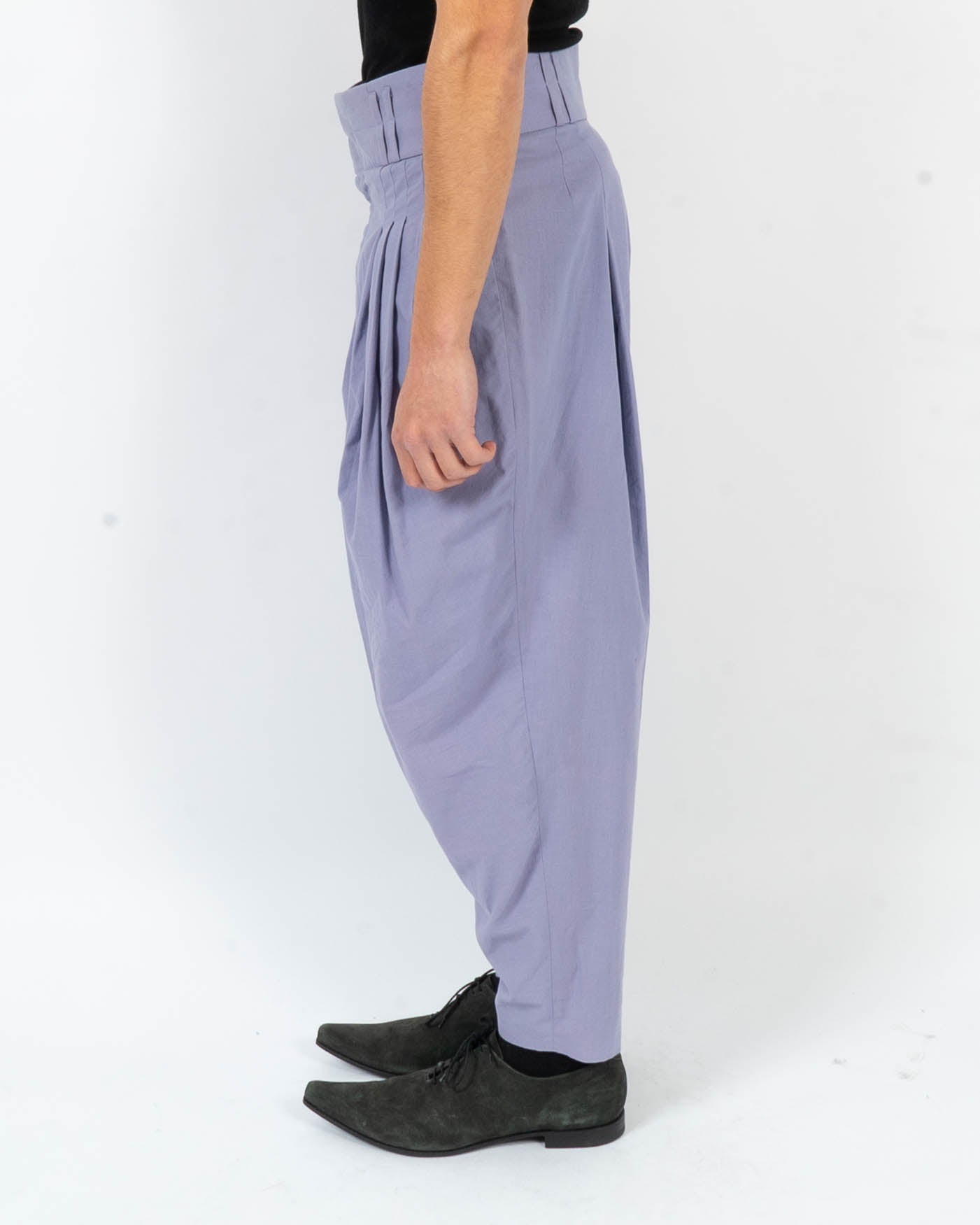 SS18 Lilac Pleated Trousers
