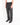 SS20 Knitted Waistband Trousers in Grey Silk