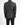 SS17 Classic Shawl Collar Blazer in Black Silk & Wool