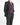 SS14 Pointed Collar Blazer with Silk Lining in Black Wool