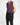SS12 Sleeveless Drape Shirt in Purple Washed Silk