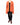 SS17 Oversized Cardigan in Orange Glitter Viscose