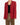 FW17 Boxy Blazer in Red Lana Wool & Silk