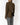 Brown Stitched Wool Jacket