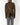 Brown Stitched Wool Jacket
