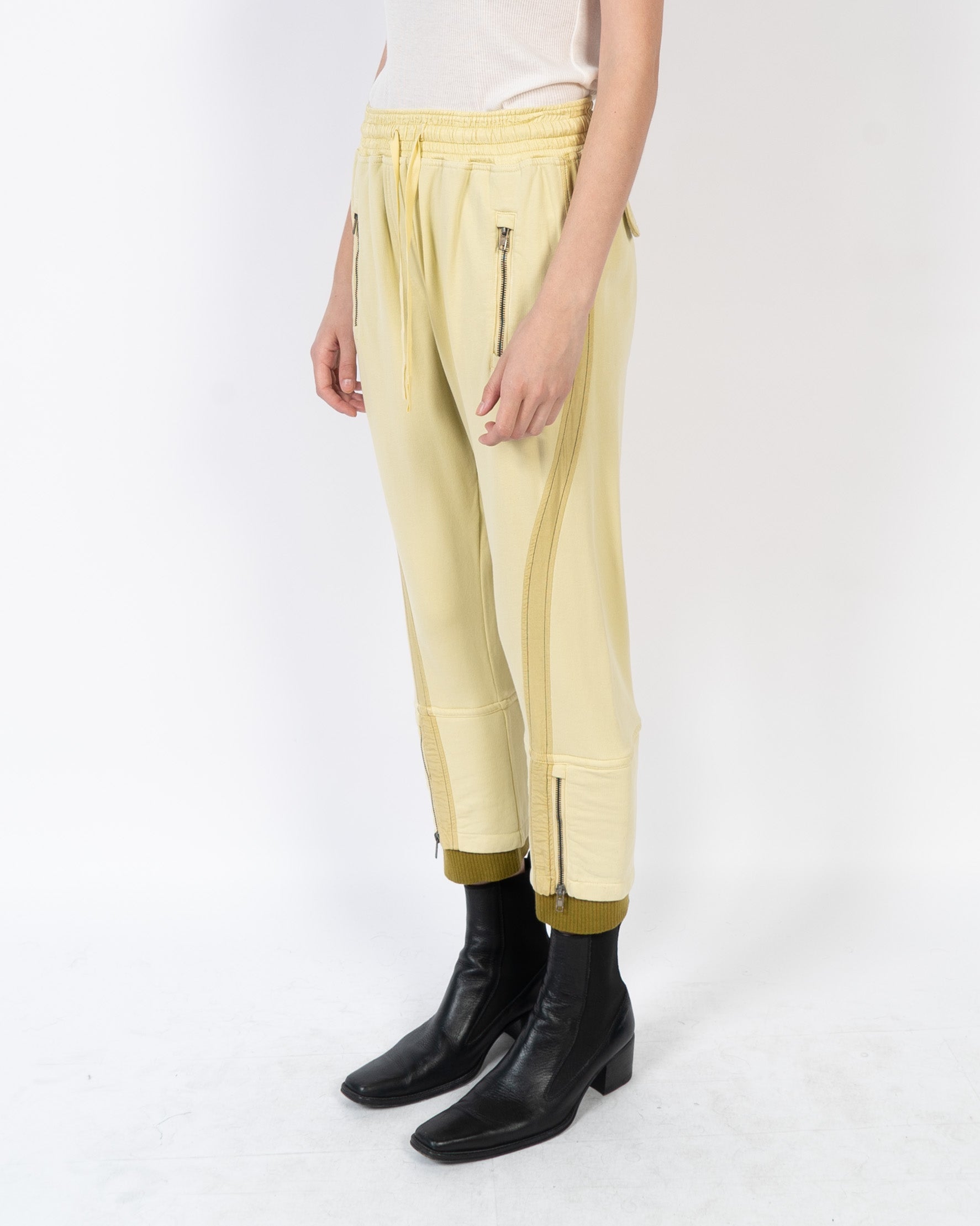 FW19 Yellow Cropped Perth Jogger