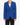 FW18 Classic Shawl Collar Blazer in Royal Blue Wool