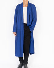 Load image into Gallery viewer, SS20 Warrant Blue Belted Raglan Coat