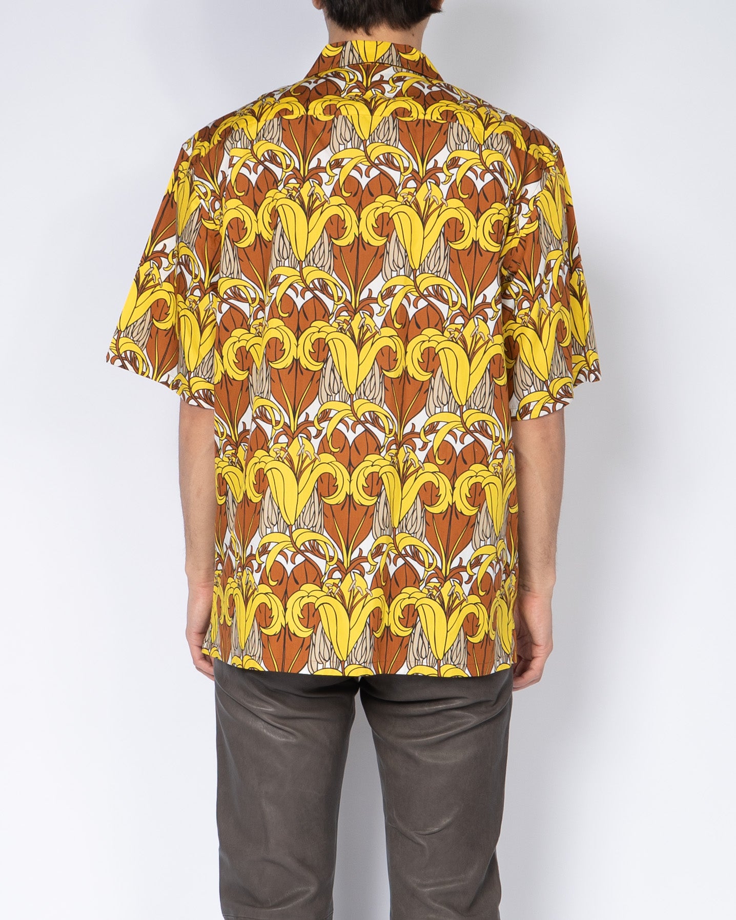 Made to Order Yellow Archive Print Shirt