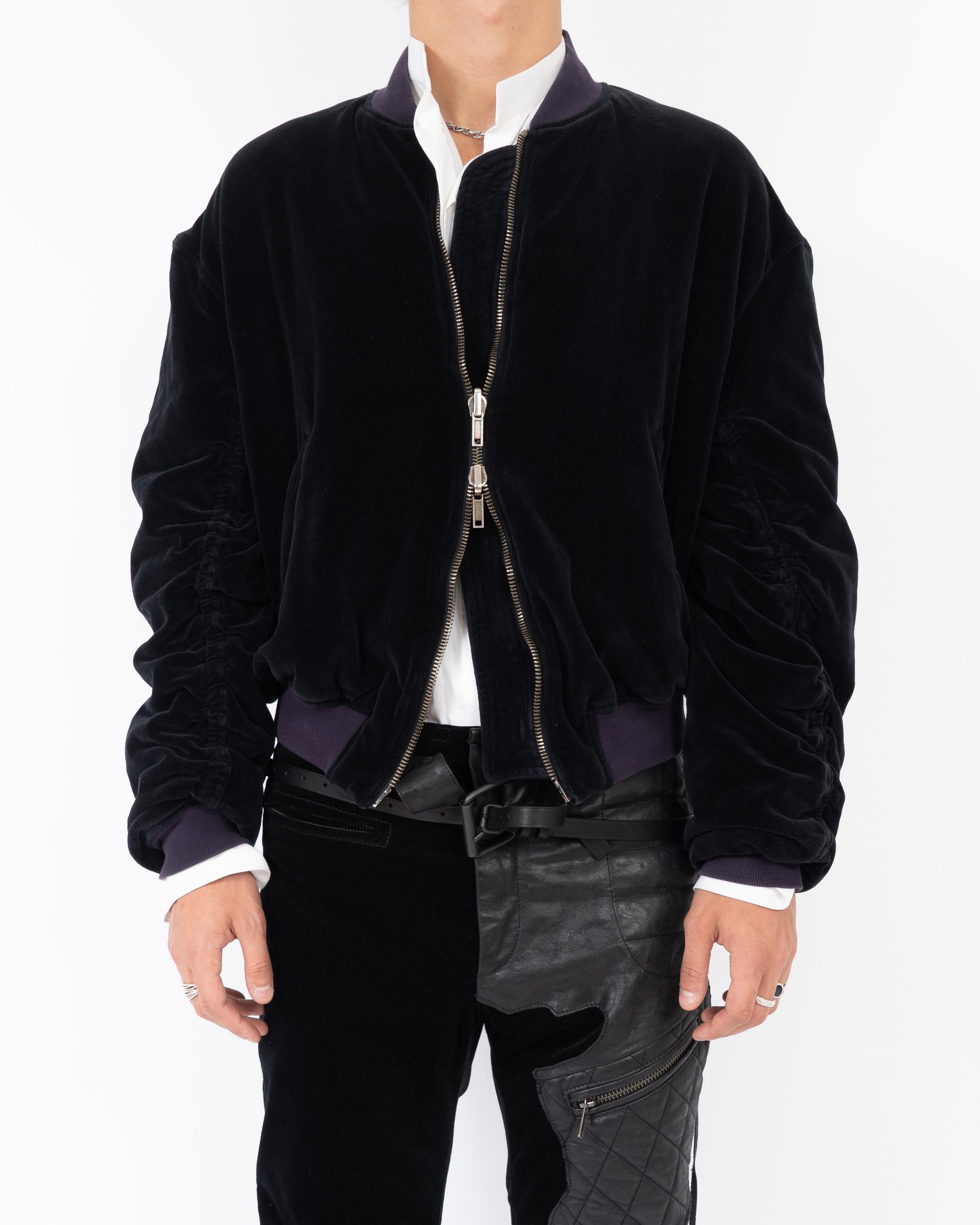 FW15 Black Velvet Perth Bomber