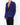 SS18 Sapphirine Purple Drape Silk Shirt Sample