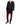 SS17 Distressed Hoodie in Black Viscose & Perth Cotton