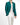 SS17 Classic Shawl Collar Blazer in Green Silk