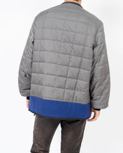 Load image into Gallery viewer, FW19 Grey &amp; Blue Double Layered Quilted Jacket