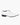 SS17 Pointed Toe Brogue Derbies in White Leather