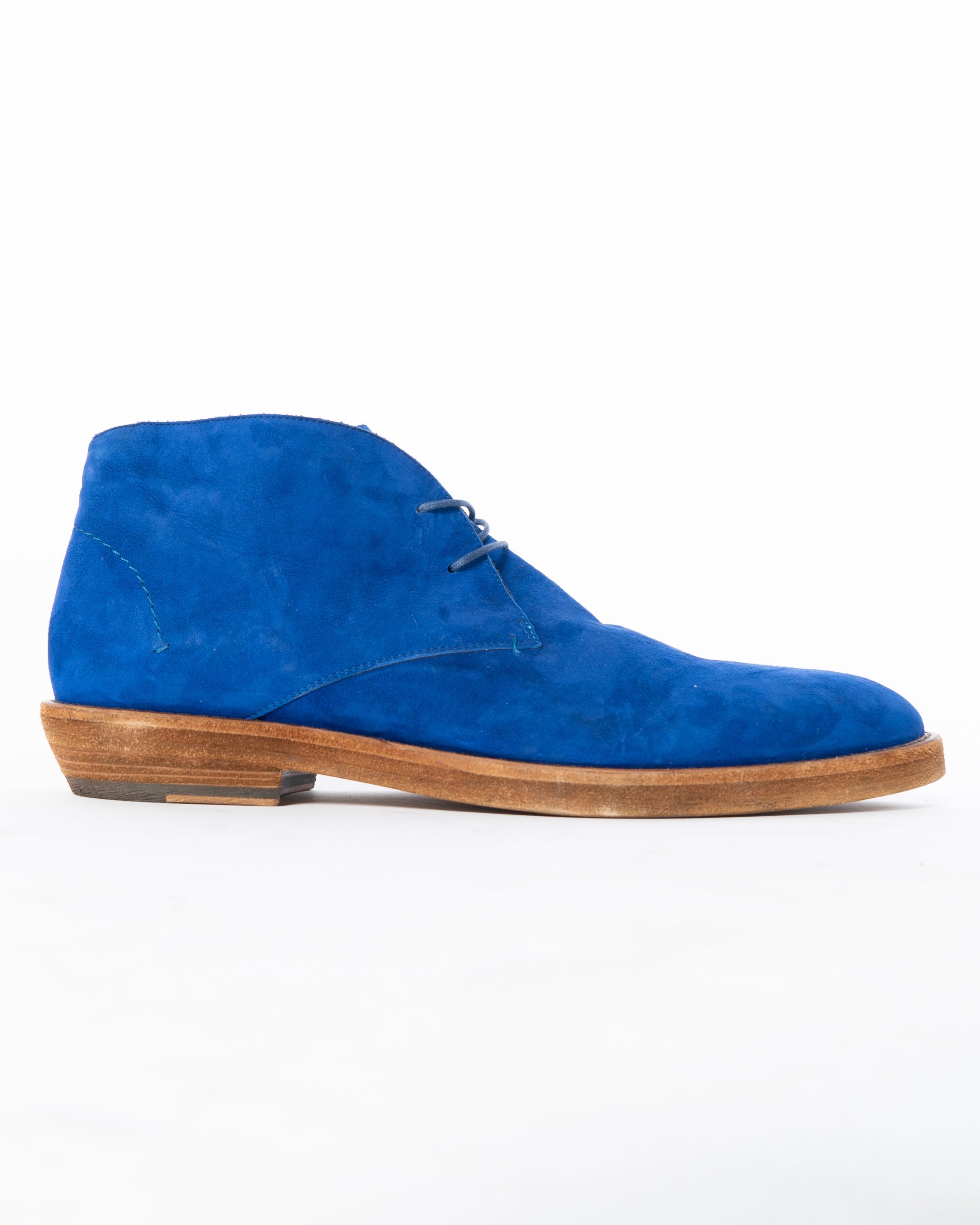 SS20 Royal Blue Desert Boots