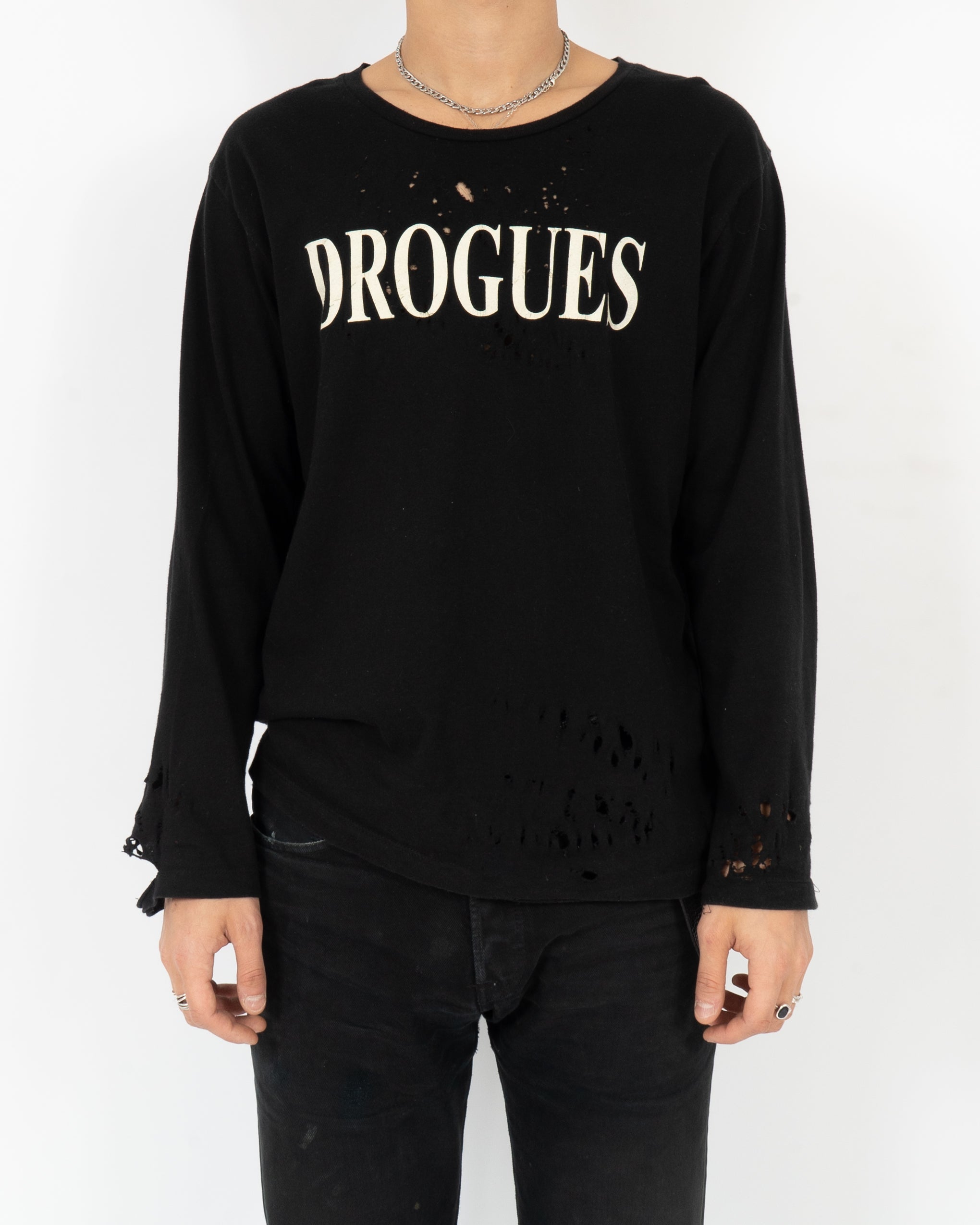 SS16 Distressed Drogues Longsleeve