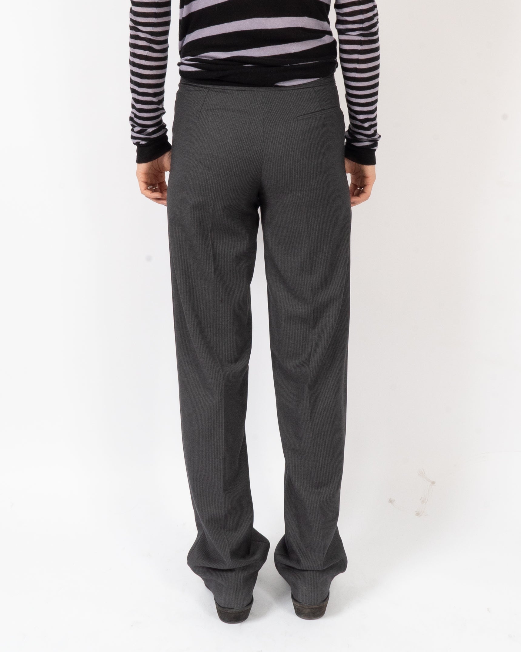 Highwaisted Pinstripe Trousers