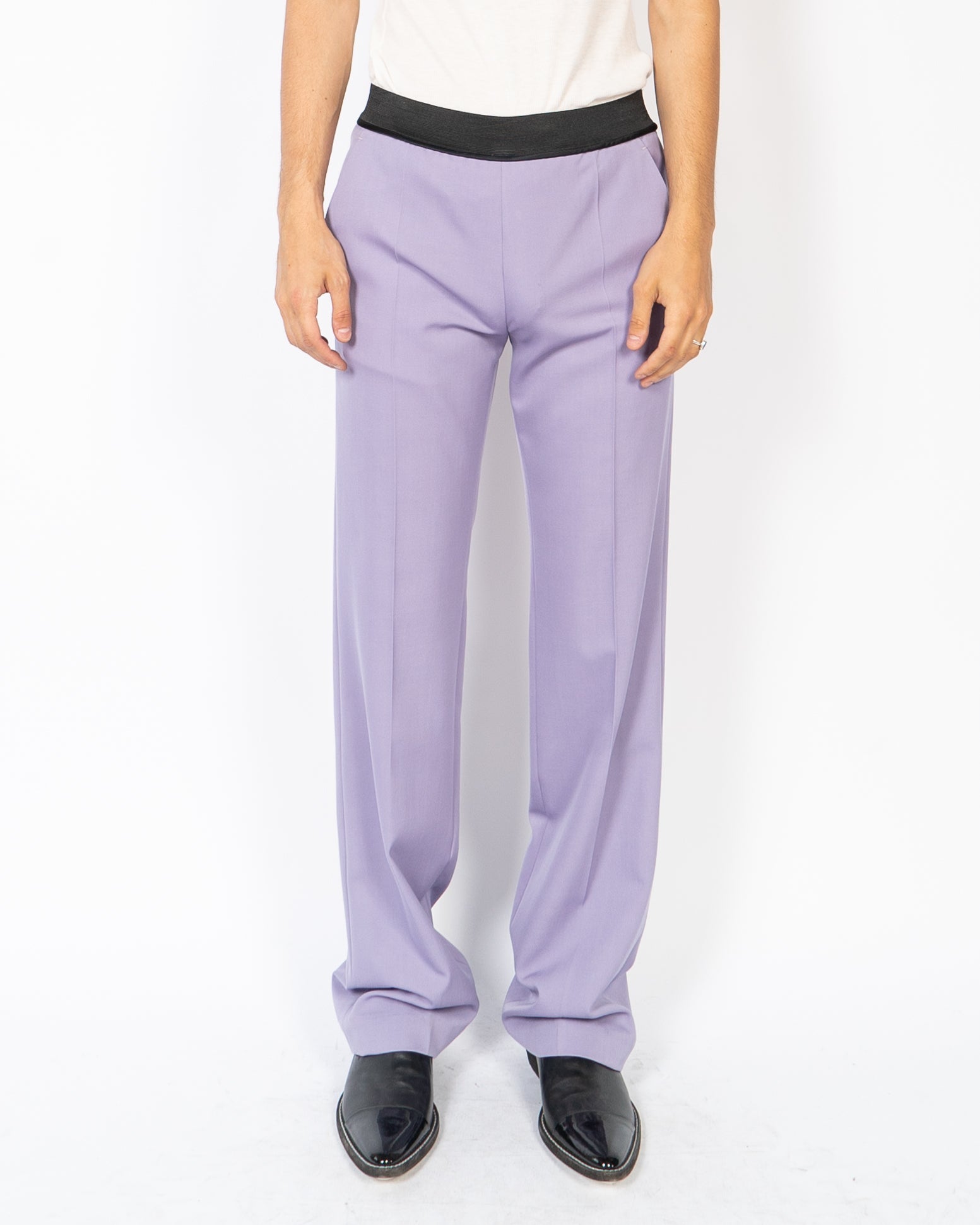 FW20 Lilac Elastic Waistband Trousers Sample