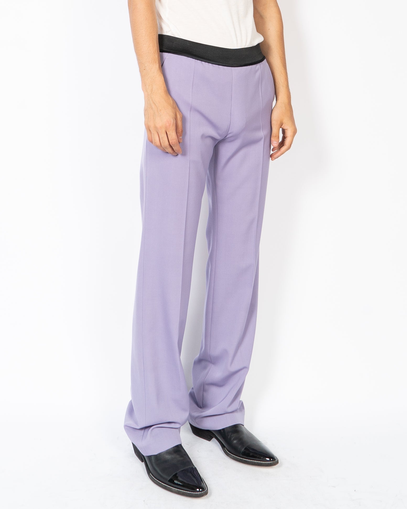 FW20 Lilac Elastic Waistband Trousers Sample