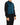 SS20 Cropped Distressed Jacket in Blue & Black Taroni Silk