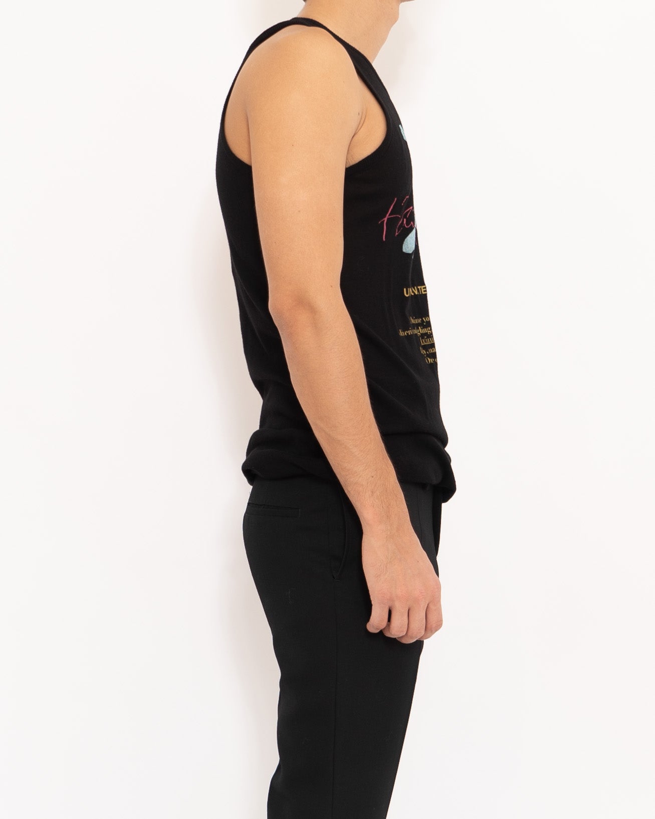 SS20 Montivipera Wool Printed Tanktop – Backyardarchive