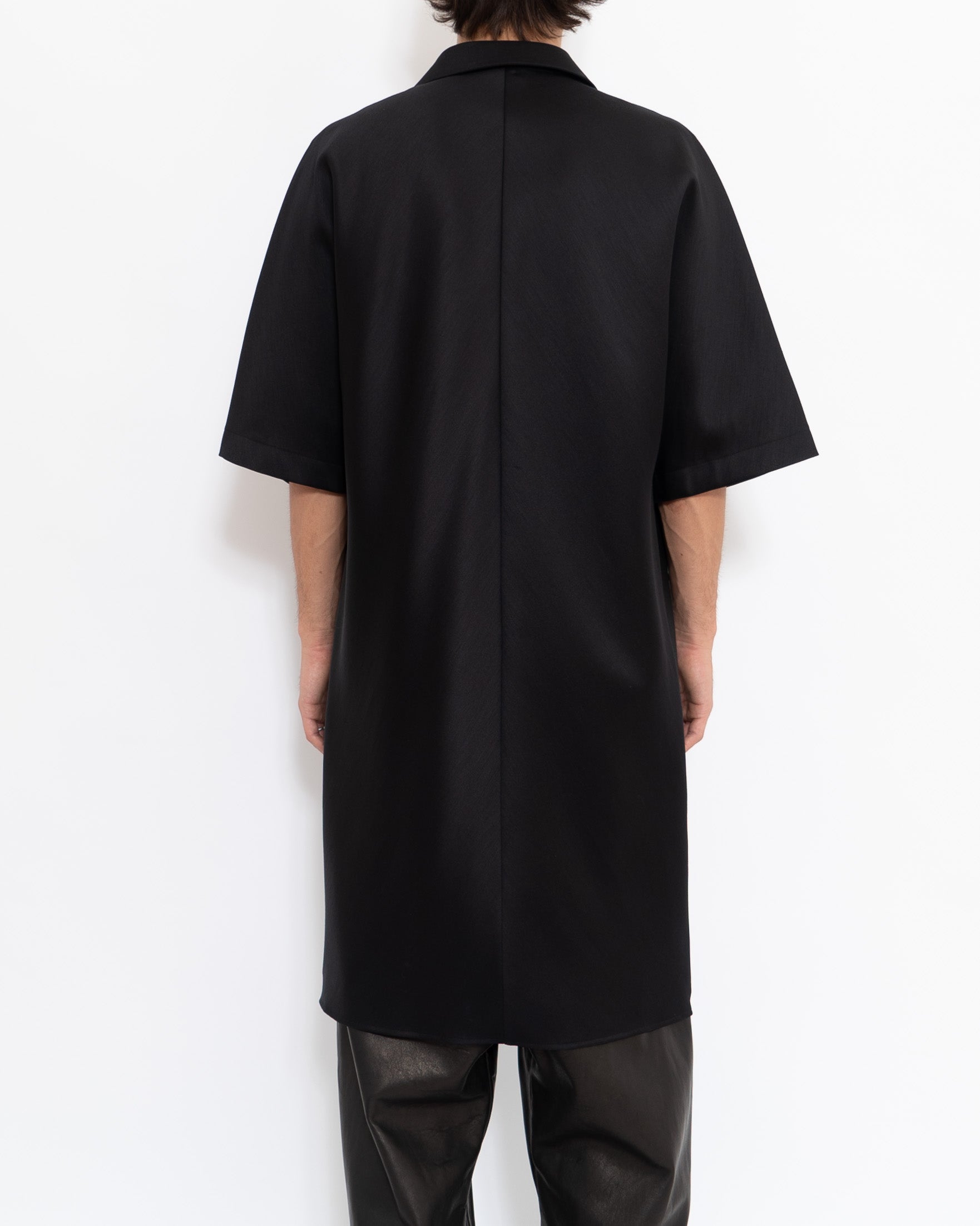 SS19 Laurel Black Kimono Long Shirt Sample