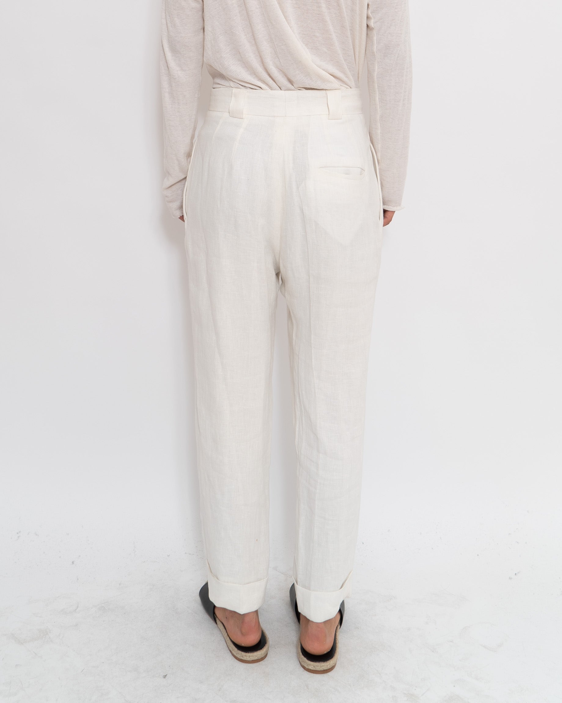 SS17 Agrippina Ivory Trousers Sample