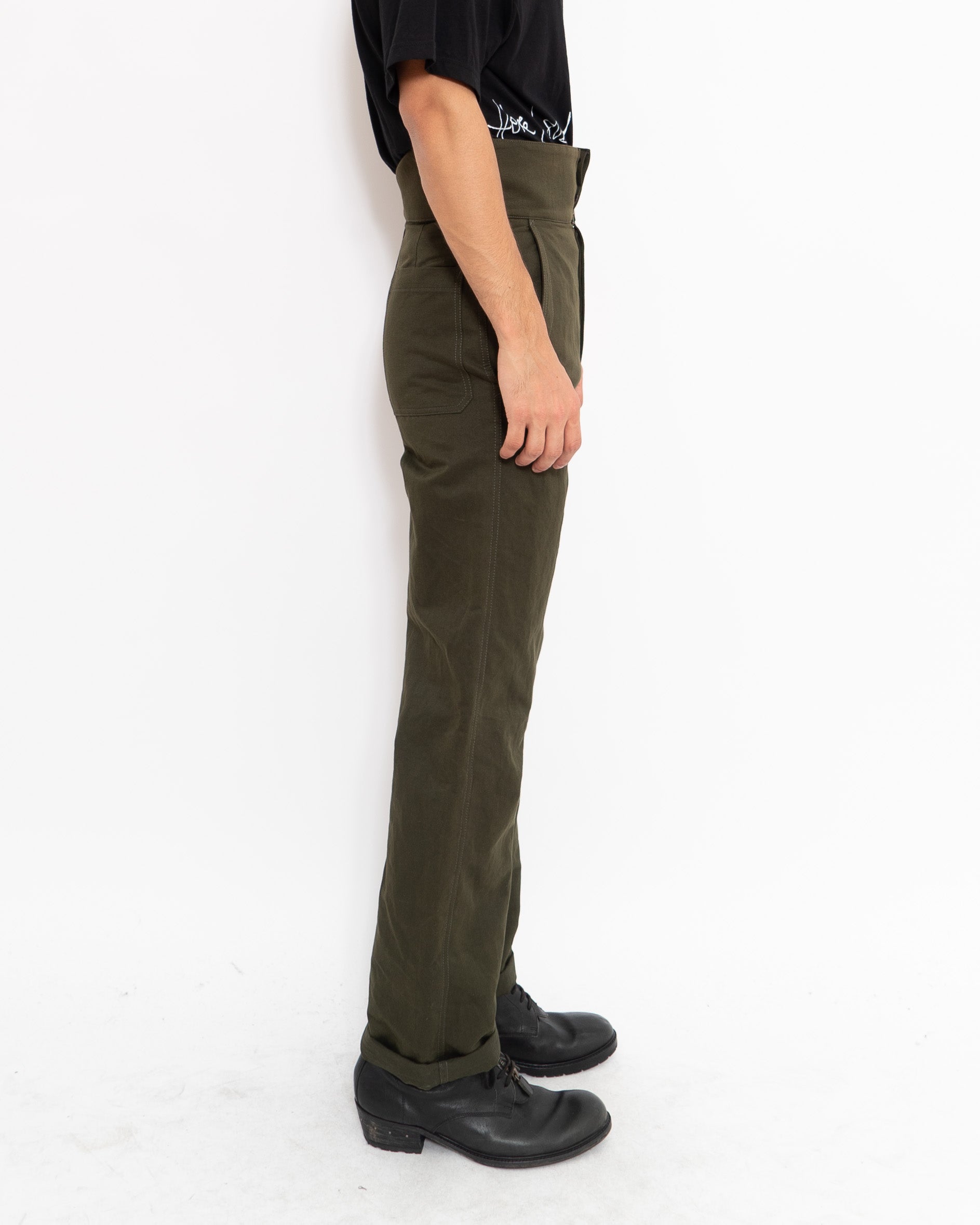 SS20 Trooper Khaki Workwear Trousers Sample